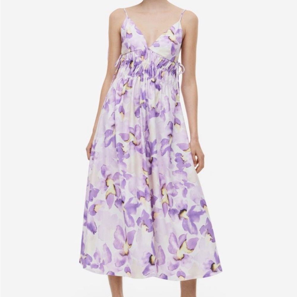 Long floral dress